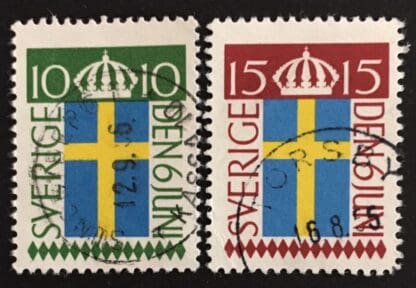 Sweden Scott # 477-478 Used