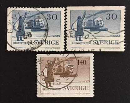 Sweden Scott # 518-520 Used