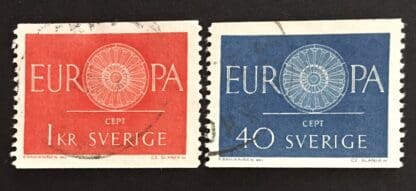 Sweden Scott # 562-563 Used