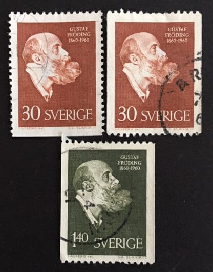 Sweden Scott # 559-561 Used