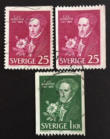 Sweden Scott # 707-709 Used