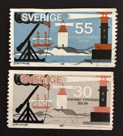 Sweden Scott # 835-836 Used