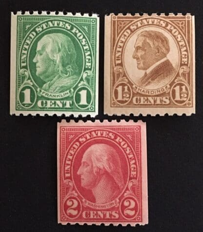 Scott # 604-606 Mint Never Hinged