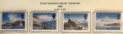 Falkland Island Dependencies Scott # 1L84-1L87 Mint Never Hinged