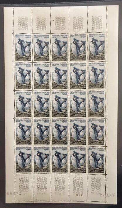 French Southern Antarctic Territories 2 Mint Never Hinged Sheet