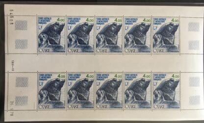 French Southern Antarctic Territories C47 Mint Never Hinged Sheet