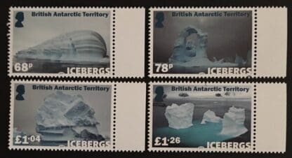 British Antarctic Territory Scott #Icebergs Mint Never Hinged