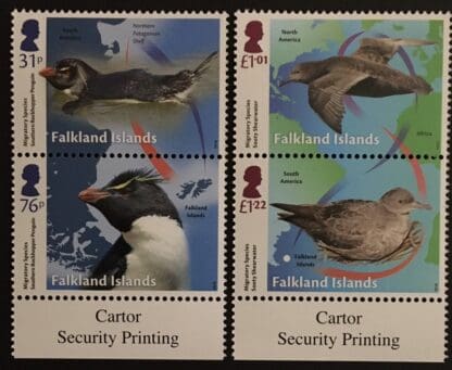 Falkland Islands Scott # 1230-1231  2018 Mint Never Hinged