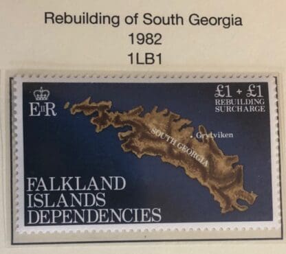 Falkland Island Dependencies Scott # 1LB1 Mint Never Hinged