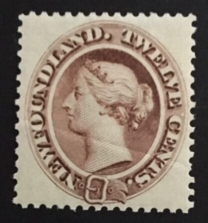 Newfoundland Scott # 28 Mint Hinged