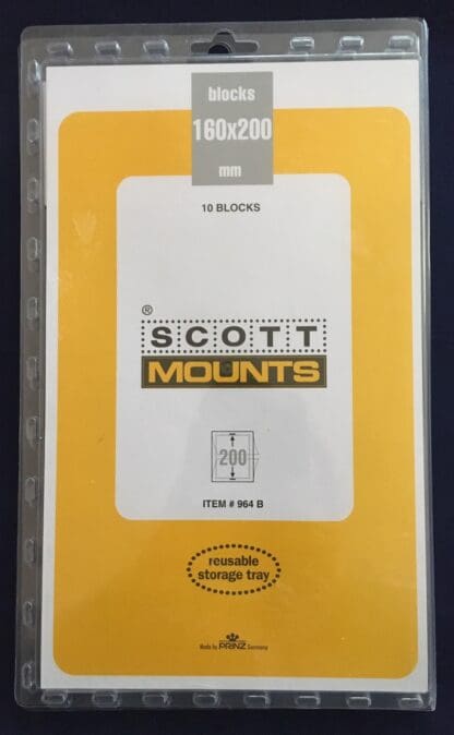 Scott Mounts Black 160x200