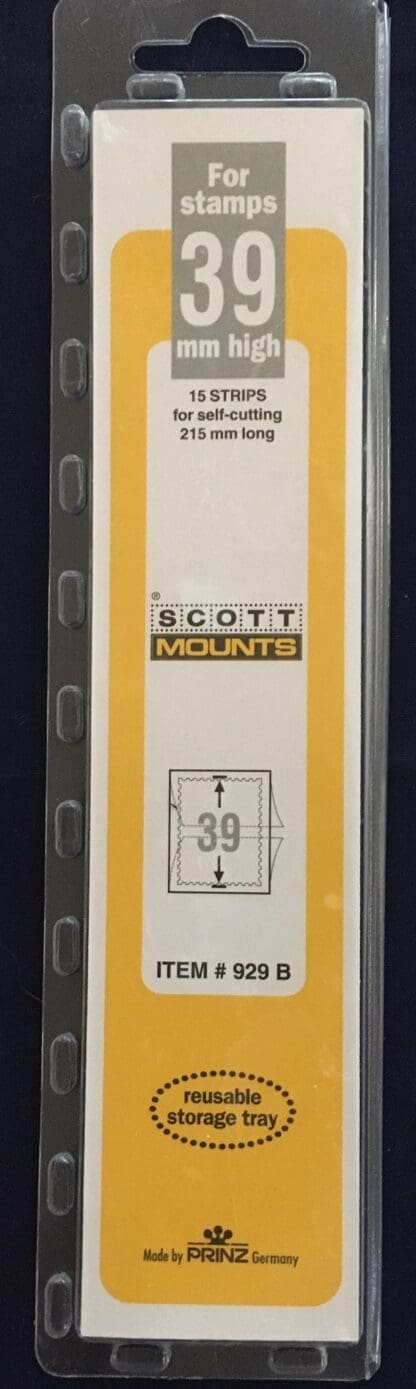 Scott Mounts Black 39x215