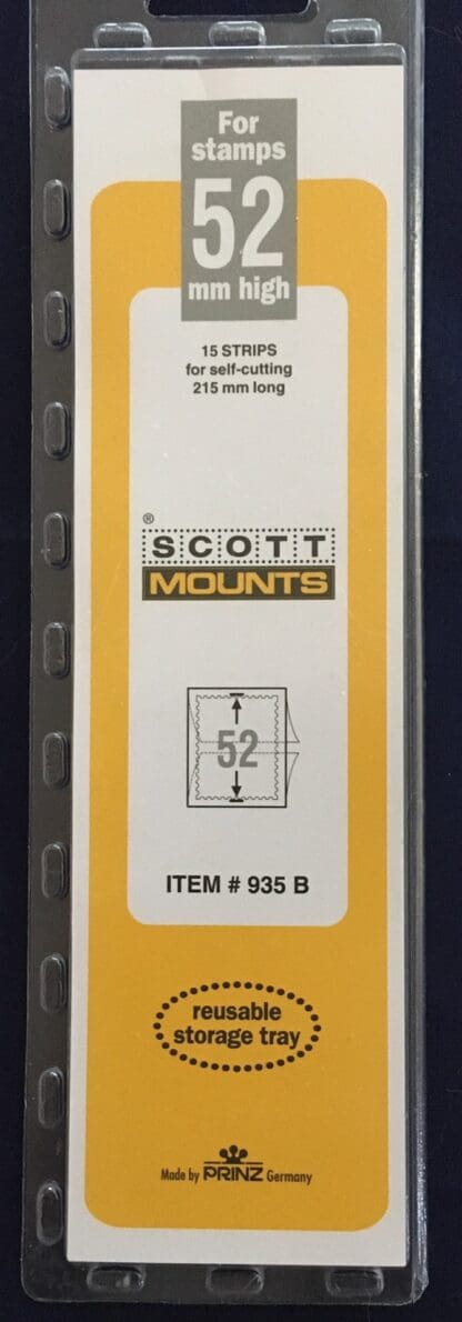 Scott Mounts Black 52x215