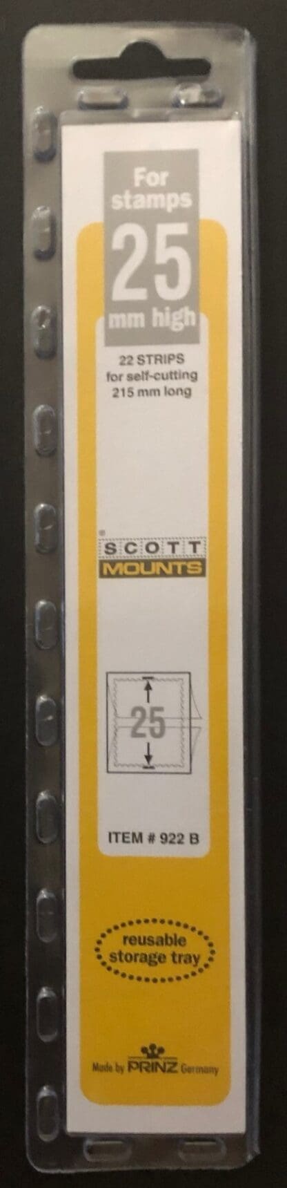 Scott Mounts Black 25x215