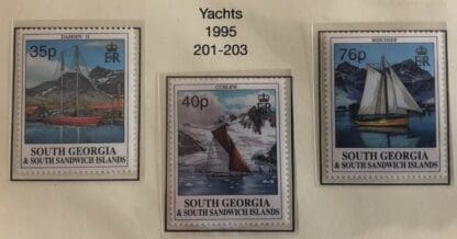 South Georgia Scott #201-203 Mint Never Hinged