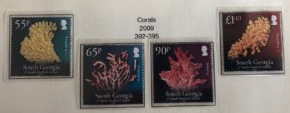 South Georgia Scott #392-395 Mint Never Hinged