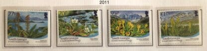 South Georgia Scott #412-415 Mint Never Hinged