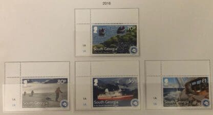 South Georgia Scott #548-551 Mint Never Hinged