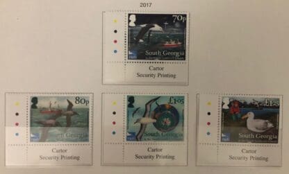 South Georgia Scott #565-567 Mint Never Hinged