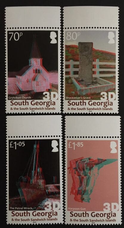 South Georgia Scott # 599-602 Mint Never Hinged