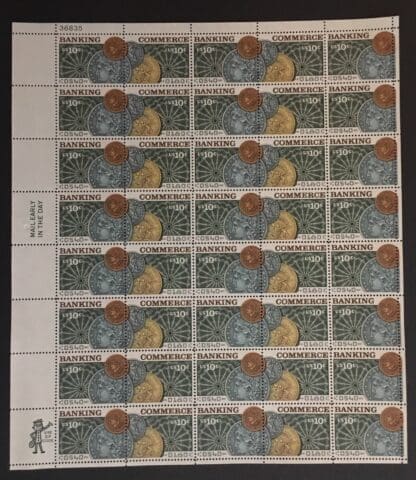 Scott # 1577-1578 Mint Never Hinged Sheet