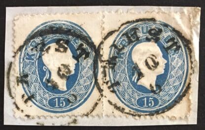 Austria Scott #16 Used Pair