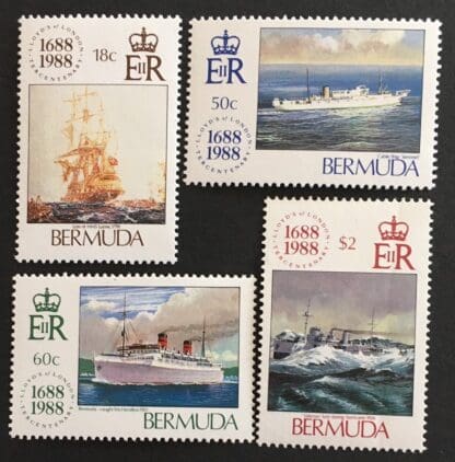 Bermuda Scott # 541-544 MNH