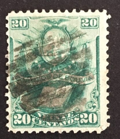 Bolivia Scott #22 Used