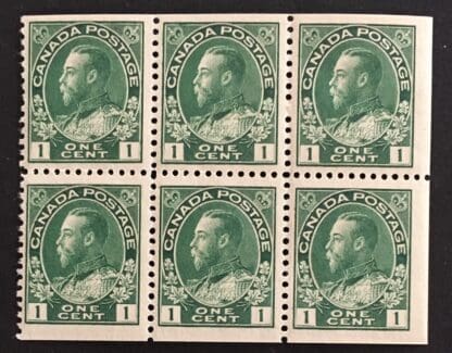 Canada Scott # 104a Mint Never Hinged Booklet