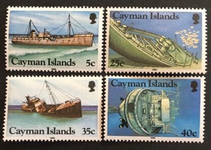 Cayman Islands Scott # 539-542 MNH