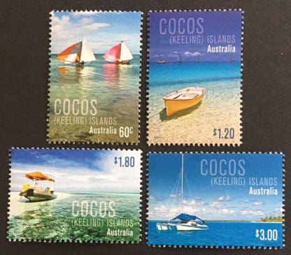 Cocos (Keelings) Islands Scott # 356-359 MNH