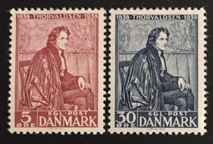 Denmark Scott #264/266 Mint Never Hinged