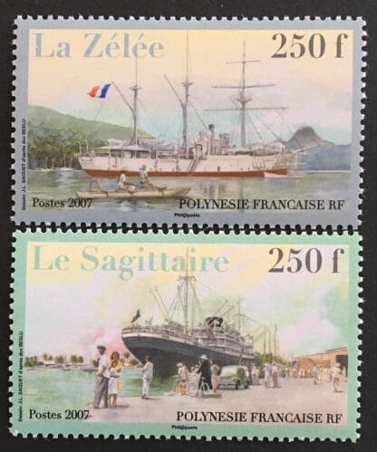 French Polynesia Scott # 949-950 MNH