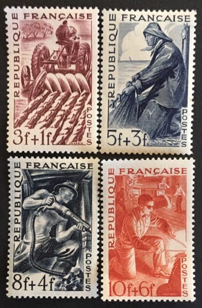 France Scott # B233-B236 Mint Hinged