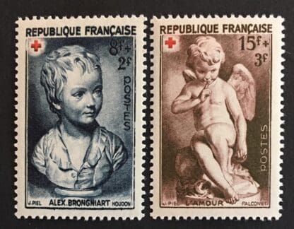 France Scott # B255-B256 Mint Hinged