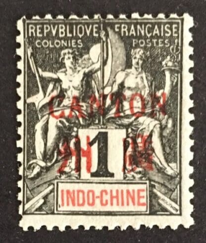 French Canton Scott #1 Mint Never Hinged