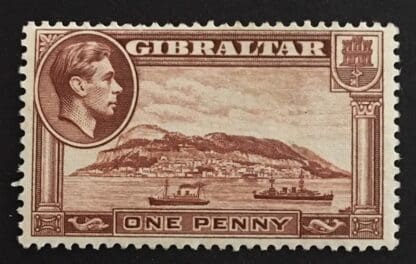 Gibraltar Scott #108 Mint Never Hinged