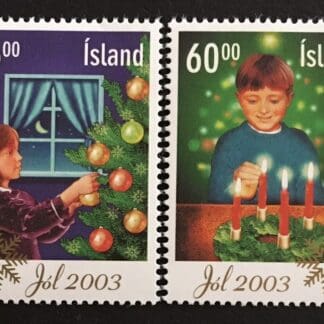 Iceland Scott # 1003-1004 Mint Never Hinged