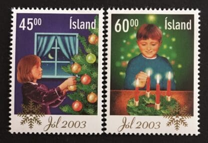 Iceland Scott # 1003-1004 Mint Never Hinged