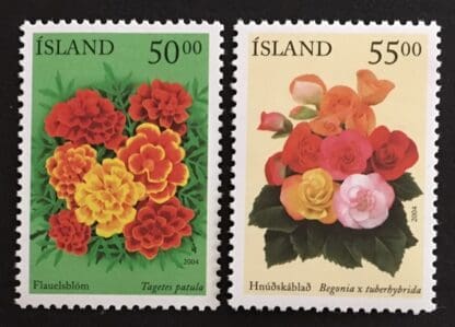 Iceland Scott # 1005-1006 Mint Never Hinged