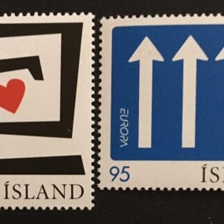 Iceland Scott # 1073-1074 Mint Never Hinged
