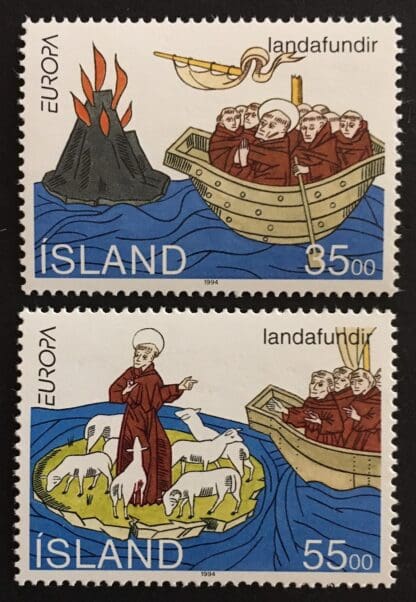 Iceland Scott # 780-781 Mint Never Hinged