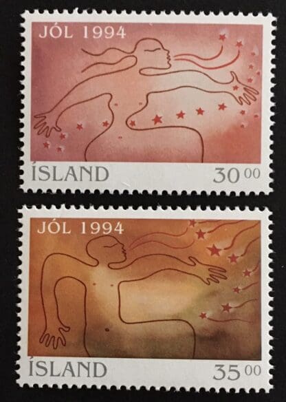 Iceland Scott # 790-791 Mint Never Hinged