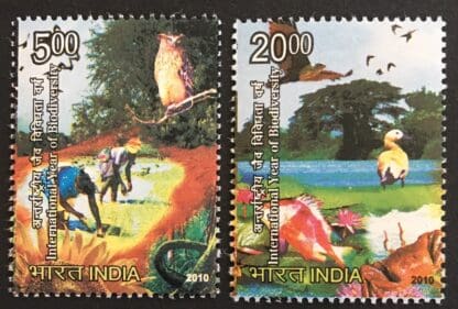 India Scott # 2427-2428 MNH