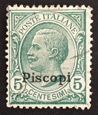 Italy Aegean Islands Piscopi #2 Mint Hinged