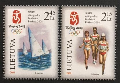 Lithuania Scott # 871-872 MNH