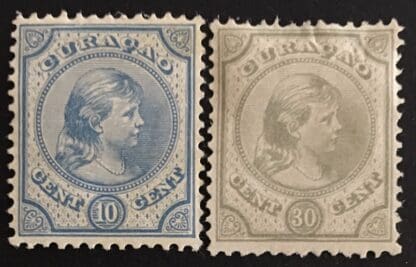 Netherlands Antilles Scott #19//23 Mint Hinged