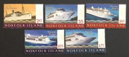 Norfolk Islands Scott # 1000-1004 MNH