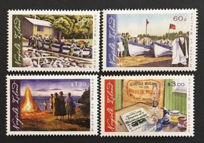 Norfolk Islands Scott # 1032-1035 MNH