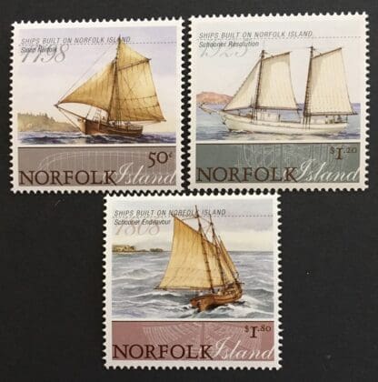 Norfolk Islands Scott # 954-956 MNH